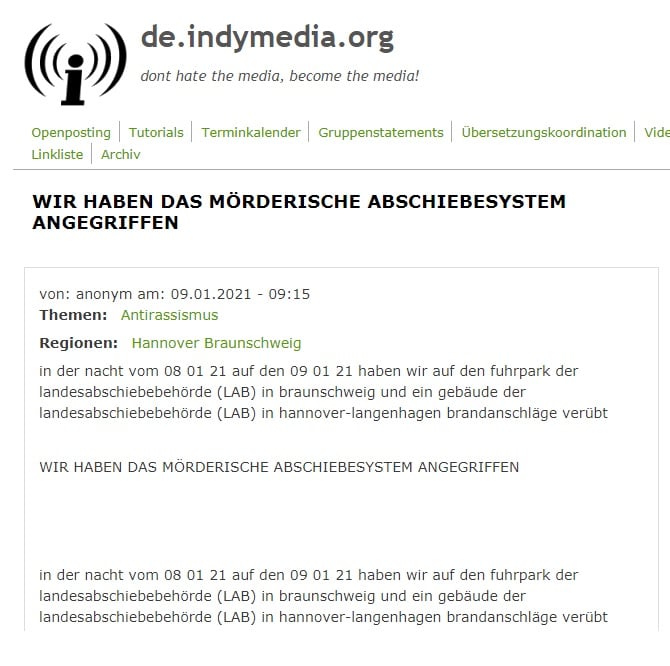 Indymedia Braunschweig