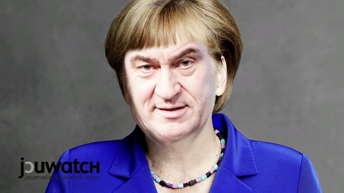 Söder-Merkel; Foto: © jouwatch Collage