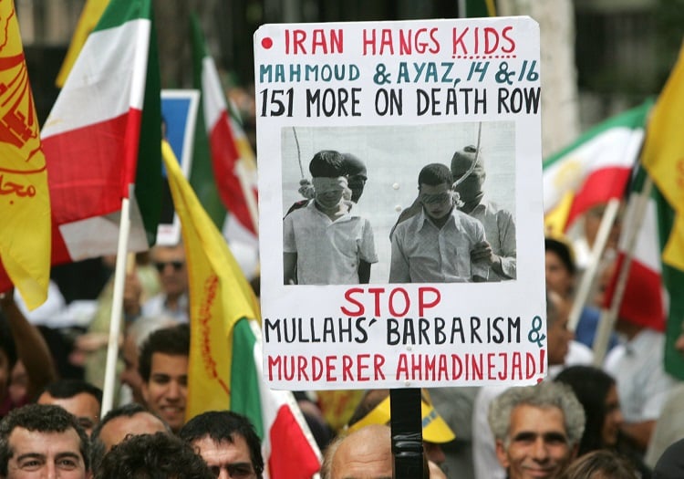Hinrichtung im Iran (Symbolbild: IMAGO UPI Photo)