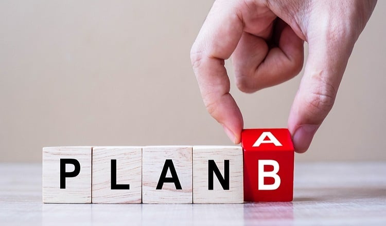 Plan B (Bild: shutterstock.com/ Von Jo Panuwat D)
