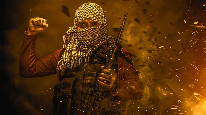 Kämpfer des Politischen Islam; Bild: Shutterstock