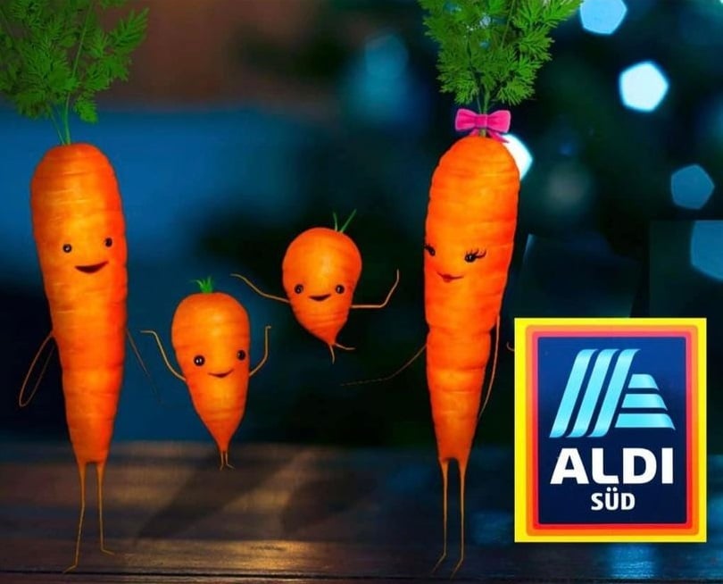 Screenshot Werbekampagne Aldi Süd