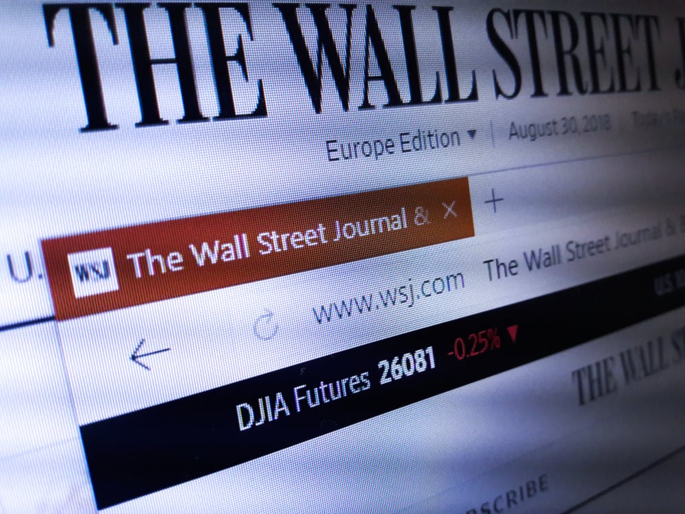 Wall Street Journal (Bild: shutterstock.com/Von Stanislau Palaukou)