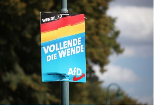 Foto: AfD-Plakat (über dts Nachrichtenagentur)