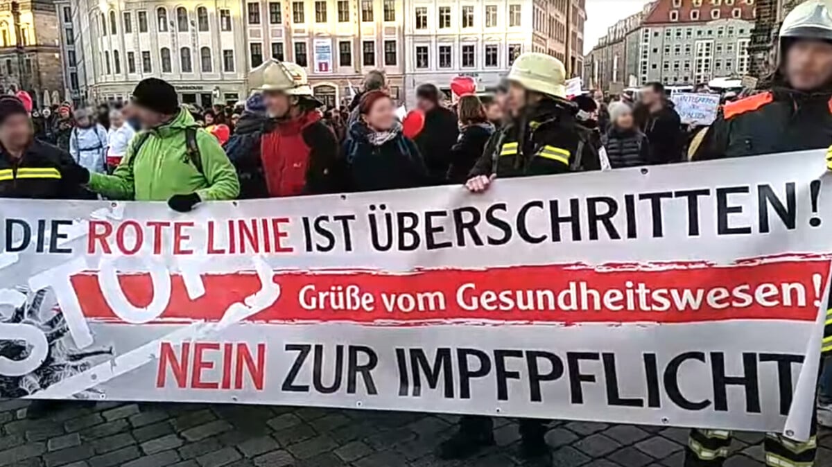 Demo in Dresden am 11.03.2022; Bild: © jouwatch