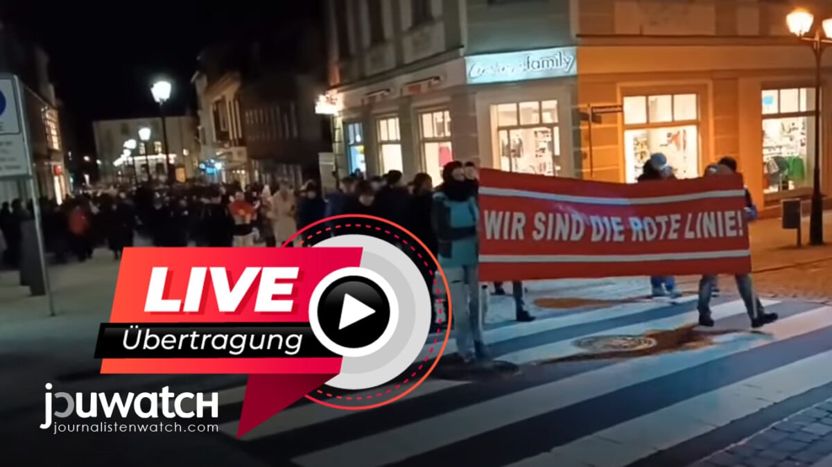 Live Berichterstattung gemäß Art. 5 GG; Bild: © jouwatch