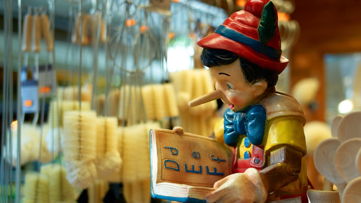Pinocchio Marionette; Bild: Unsplash