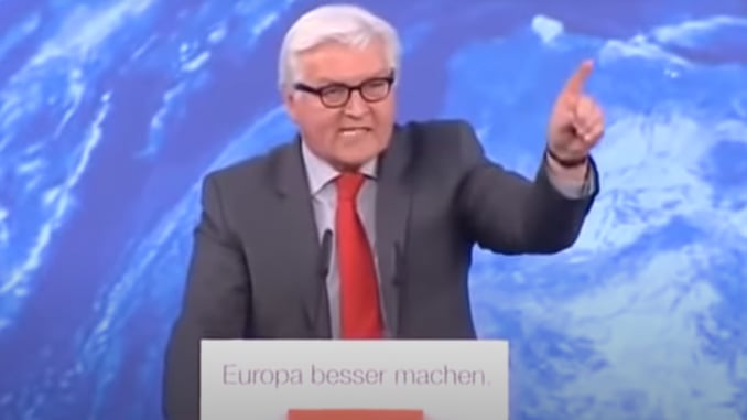 Bundespräsident Frank-Walter Steinmeier; Bild: Screenshot Youtubevideo