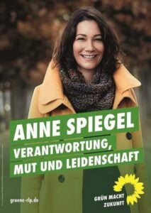 Anne Spiegel Plakat
