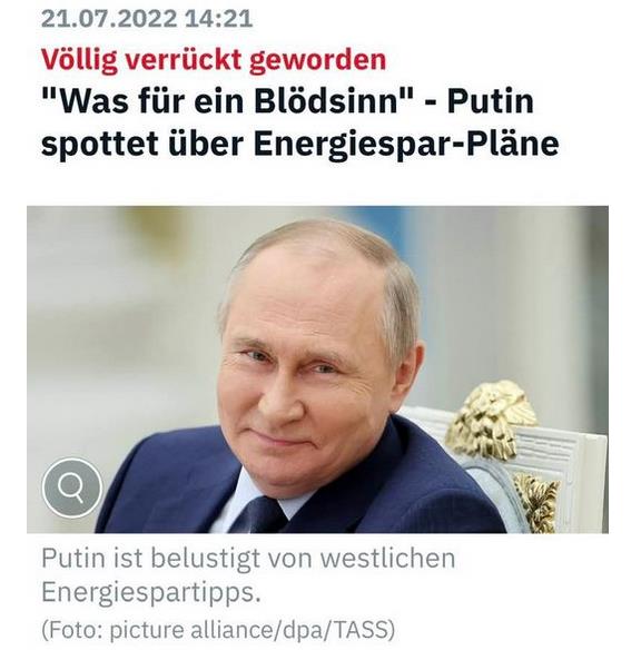 Putin Energie