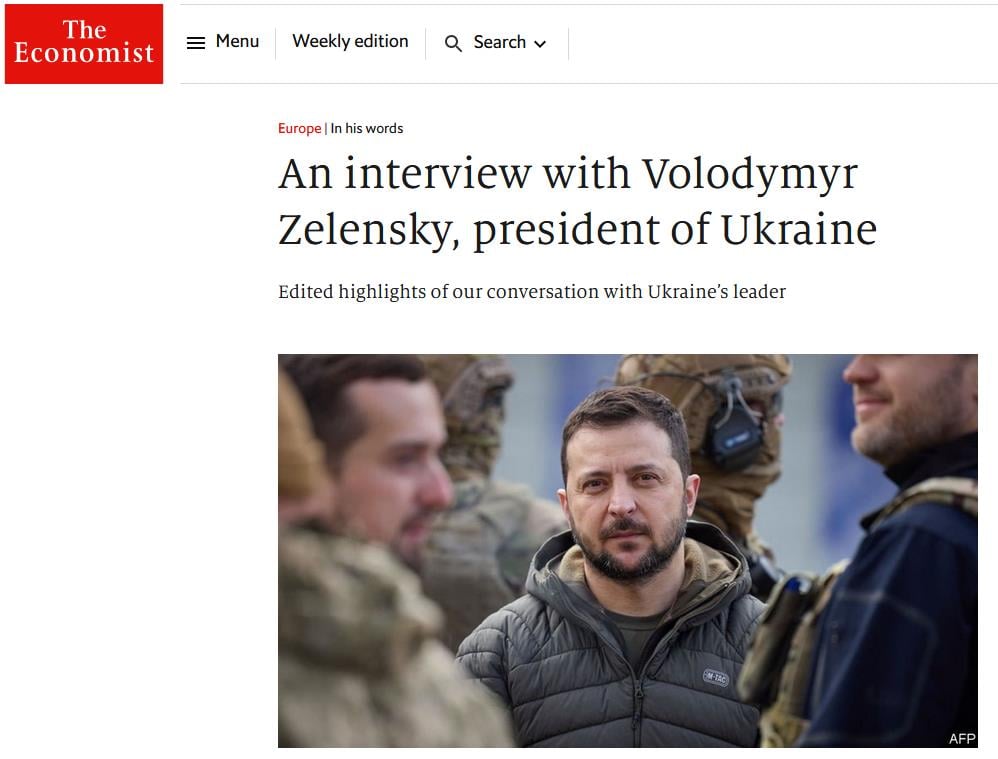 Interview Economist Selenskyj