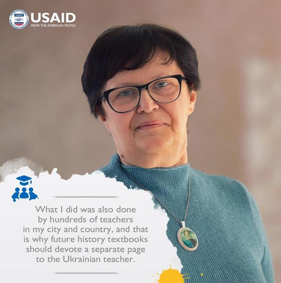 Ukraine Schule USAID