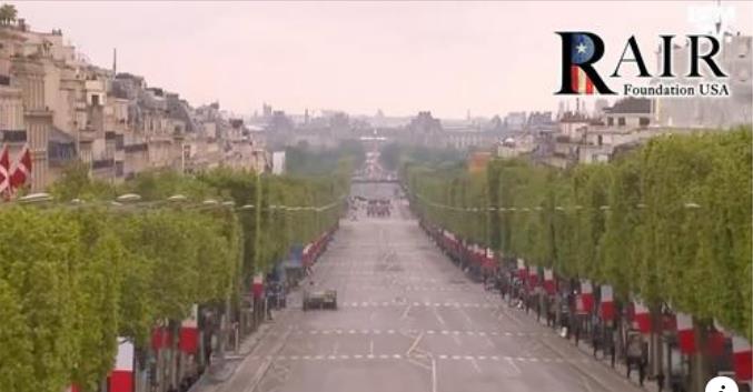 Champs Elysees abgeriegelt